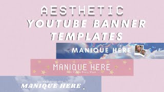 23 Free Aesthetic Youtube Banner Templates Canva Youtube