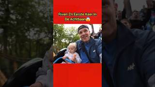 Riven Zn Eerste Keer In De Achtbaan😱