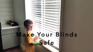 5 Easy Ways To Child Proof Blind Cords & Windowcoverings - Simply Smart  Living