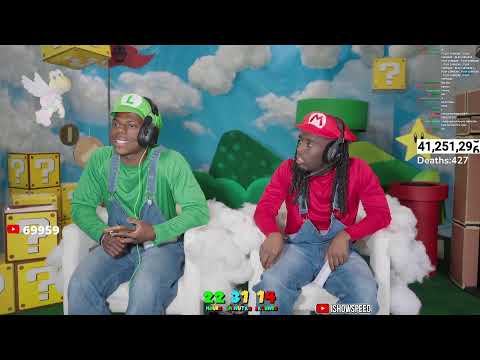 not ending until we beat Super Mario Bros 🍄 pt 2 ft. Kai Cenat