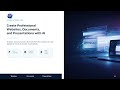 Create Professional Websites, Documents & Presentations with AI | Full Course Overview