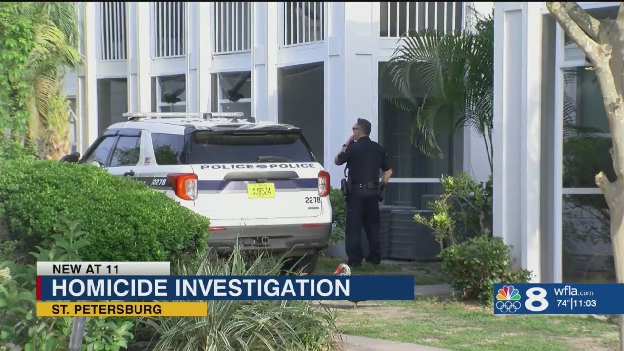 St. Pete police find dead man during welfare check at apartment complex ...