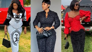 🇬🇭BEST AND CLASSY FUNERAL OUTFITS FOR STYLISH GHANAIAN LADIES