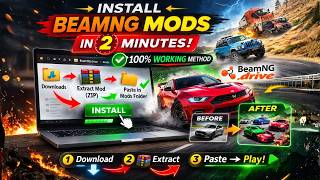 How to Install Mods in BeamNG.drive (2026) | Easy Step-by-Step Guide