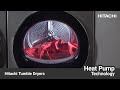 Hitachi tumble dryers  heat pump technology