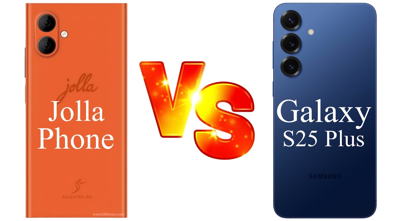 Jolla Phone против Samsung Galaxy S25 Plus || Полный обзор || Флагманский смартфон 2026 года