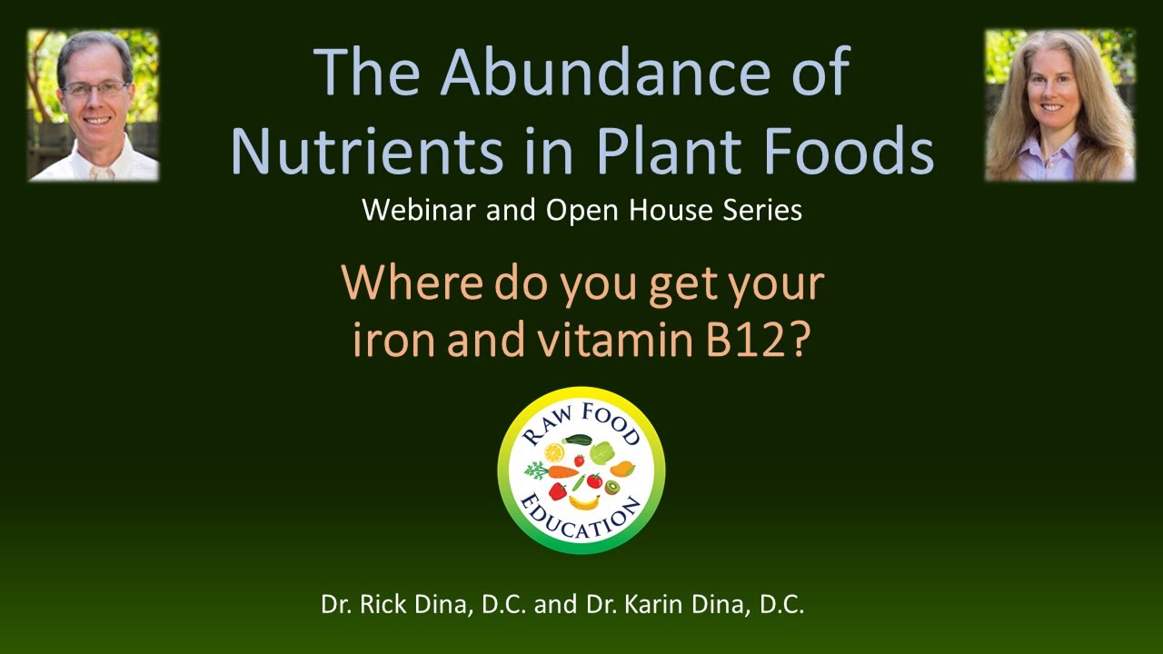 Where do you get your iron and vitamin B12? YouTube
