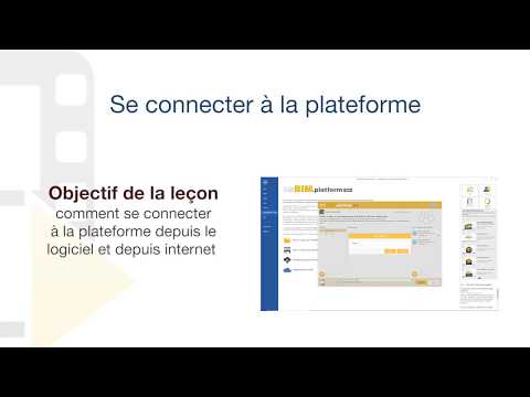 Tutoriel Vidéo d'usBIM.platform ONE - Se connecter à la plateforme - ACCA software