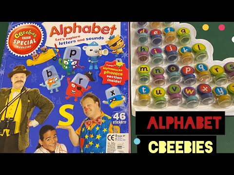CBEEBIES MAGAZINE ALPHABET Let S Explore Letters And Sounds A B C D E F G 