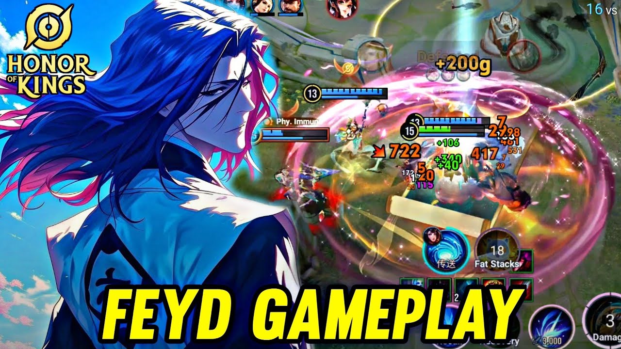 HOK : FEYD GAMEPLAY | IN JUNGLE - HONOR OF KINGS