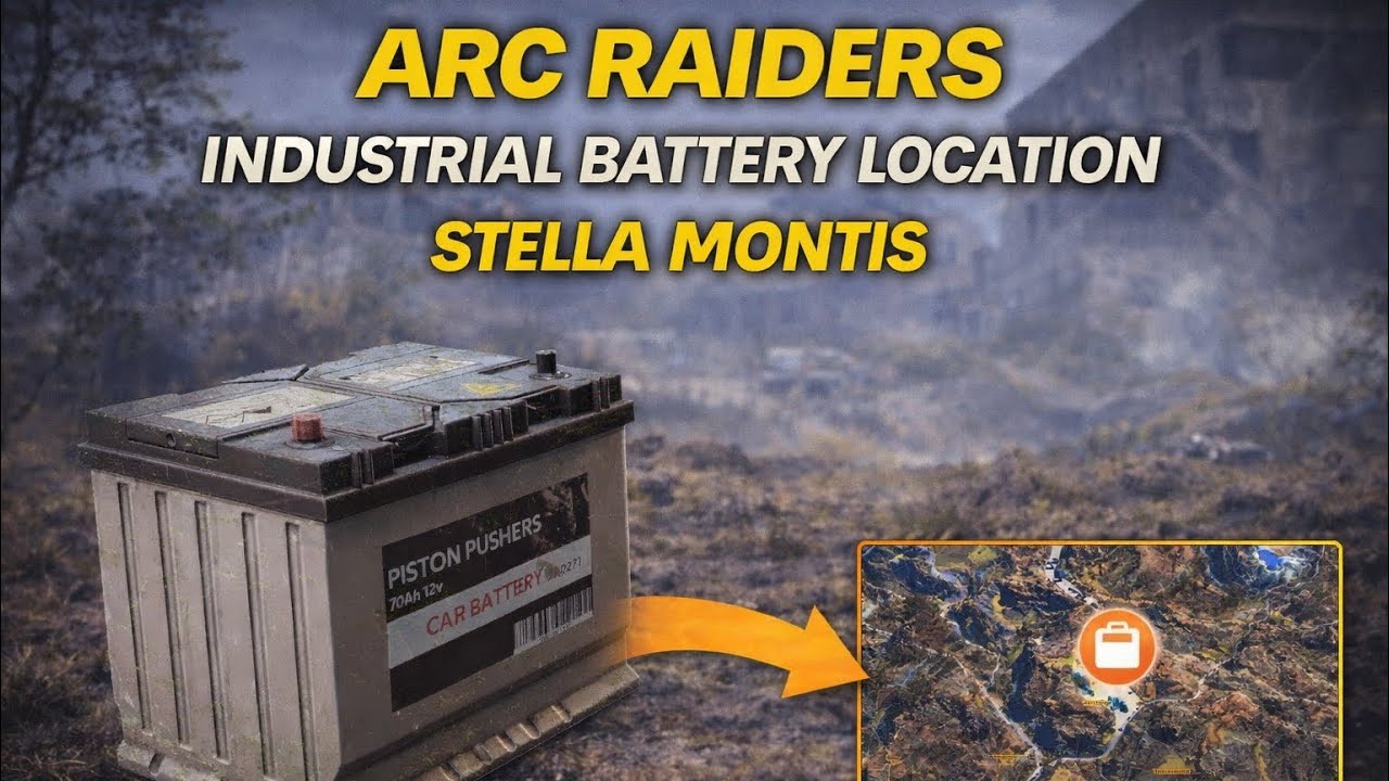 ARC RAIDERS INDUSTRIAL BATTERY LOCATION STELLA MONTIS 