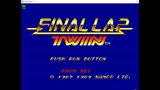 [고전레이싱게임] 파이널 랩 트윈 F1 GP (Final Lap Twin F1 GP) screenshot 4