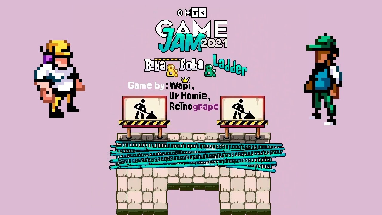 Biba&Boba&Ladder walkthrough 