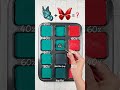 "Teal to Red Color Palette | 4 Harmonious Blended Shades | Modern Branding Colors"#colormixing #art