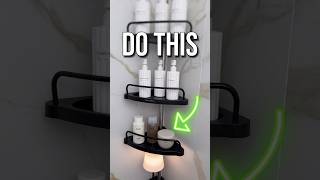 Amazon Corner Shower Caddy 🚿 #youtubeshorts #founditonamazon #amazonhome #spacesaving #bathroom