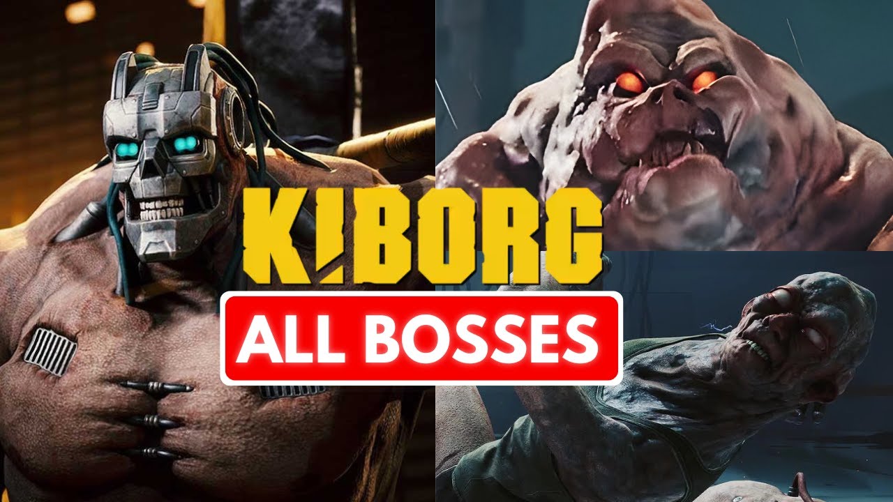 KIBORG - All Bosses & Final Ending【4K】