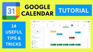 Top 14 Google Calendar Tips & Tricks - Tutorial