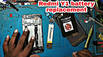 Redmi Y1 mobile battery replacement, Redmi Y1 & Y1 Lite mobile battery change