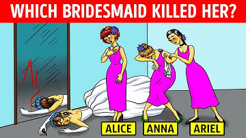 A Set Of Crime Riddles And Picture Puzzles To Test Your Attention Skills