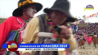 CARNAVALES CORACORA 2024 // WAYLLACHA ILCOCOCHA CON ARPA Y VIOLIN  BUENAZO CON HUAMANI PRODUCIONES