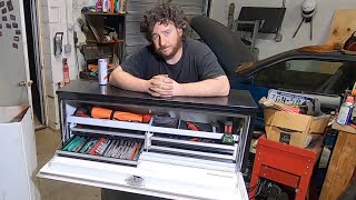 I built a custom toolbox for my flatbed from SCRAP JUNK