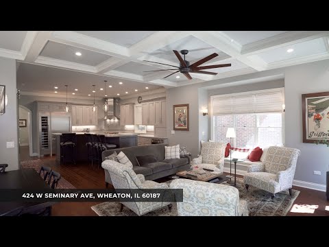 424 W Seminary Ave, Wheaton, IL home video tour