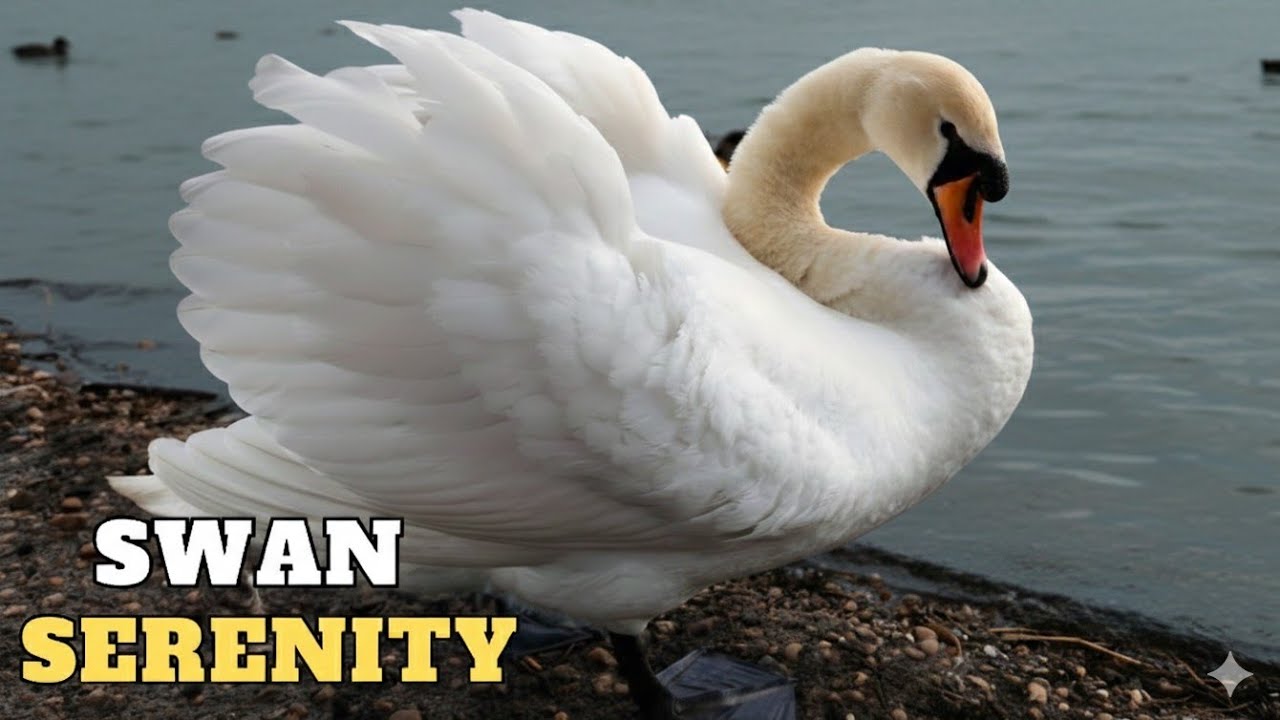 Serenity in Motion | Cinematic Swans & Waterfowl at the Lake (4K Wildlife Film)