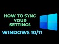 How to Sync Your Settings in Windows 10
