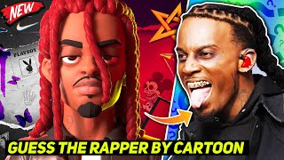 GUESS THE RAPPER BY CARTOON CHALLENGE! (HARD)