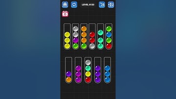 Ball Sort Puzzle by Guru Game: Levels 6131, 6132, 6133, 6134, 6135