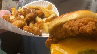 Culver’s mukbang ft poutine hack on the menu!!