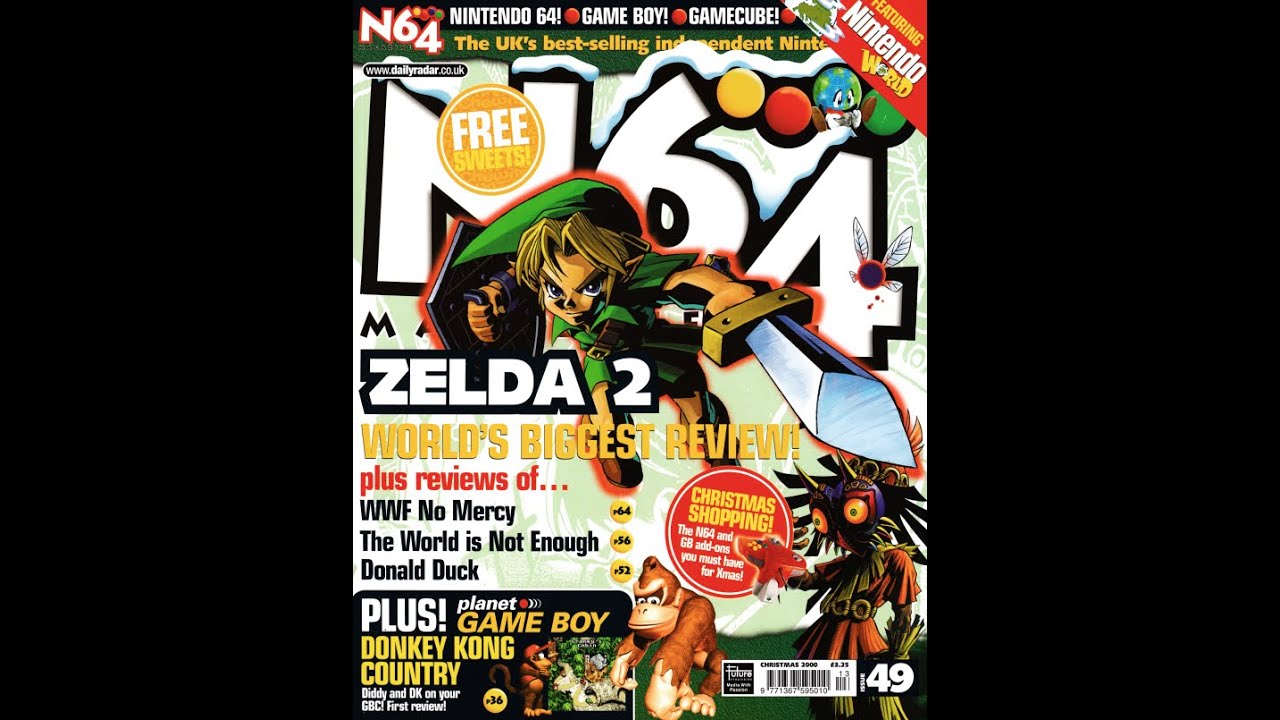N64 Magazine 49 - Christmas 2000 (UK) AI Image Analysis and Narration.