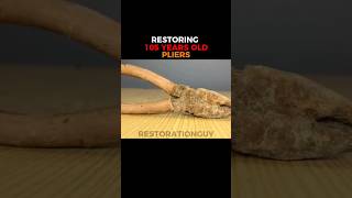 105 Year Old Pliers Restoration🔥#youtubeshorts #trending #viralshorts #tools #restoration  #pliers
