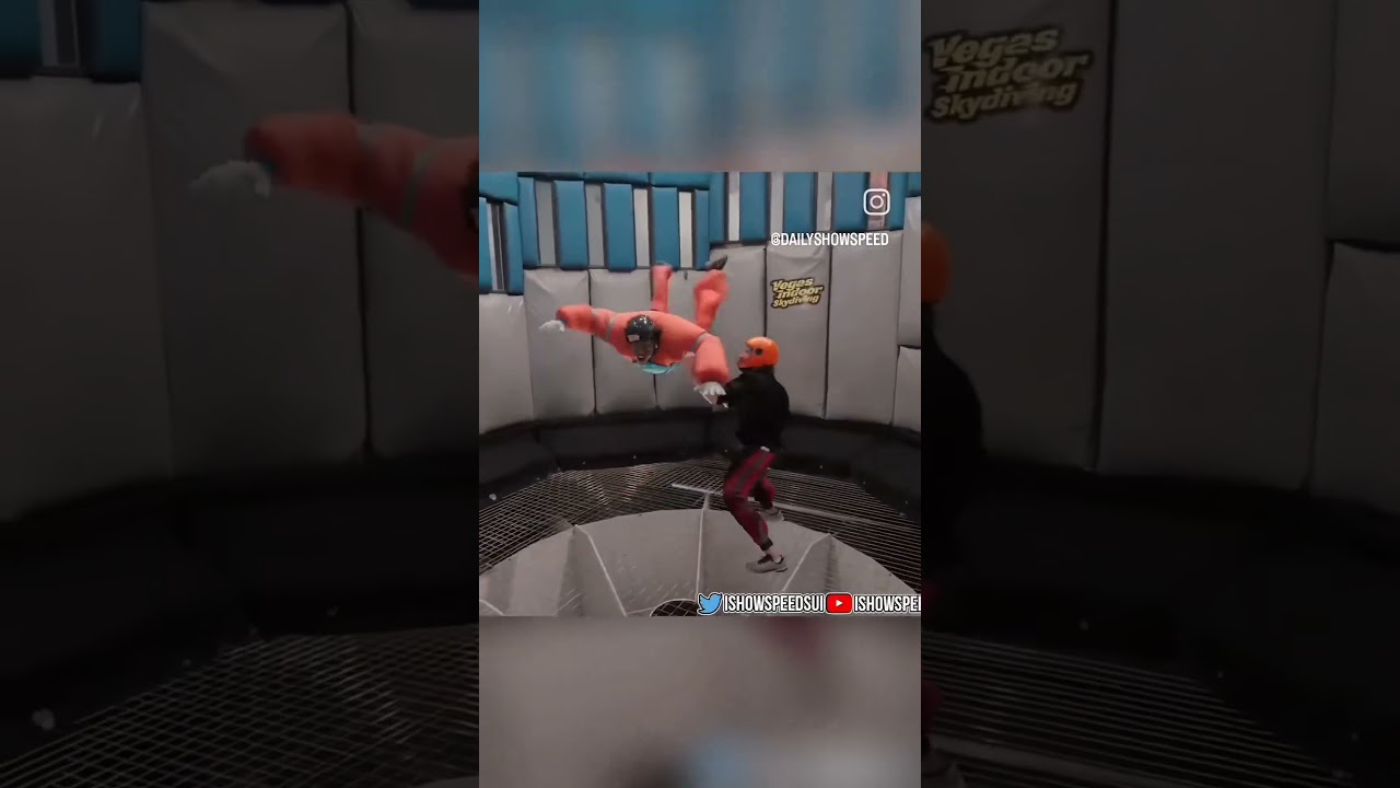 iShowSpeed's CRAZIEST Challenge Yet – Skydiving in Vegas for the First Time! 😱🪂 