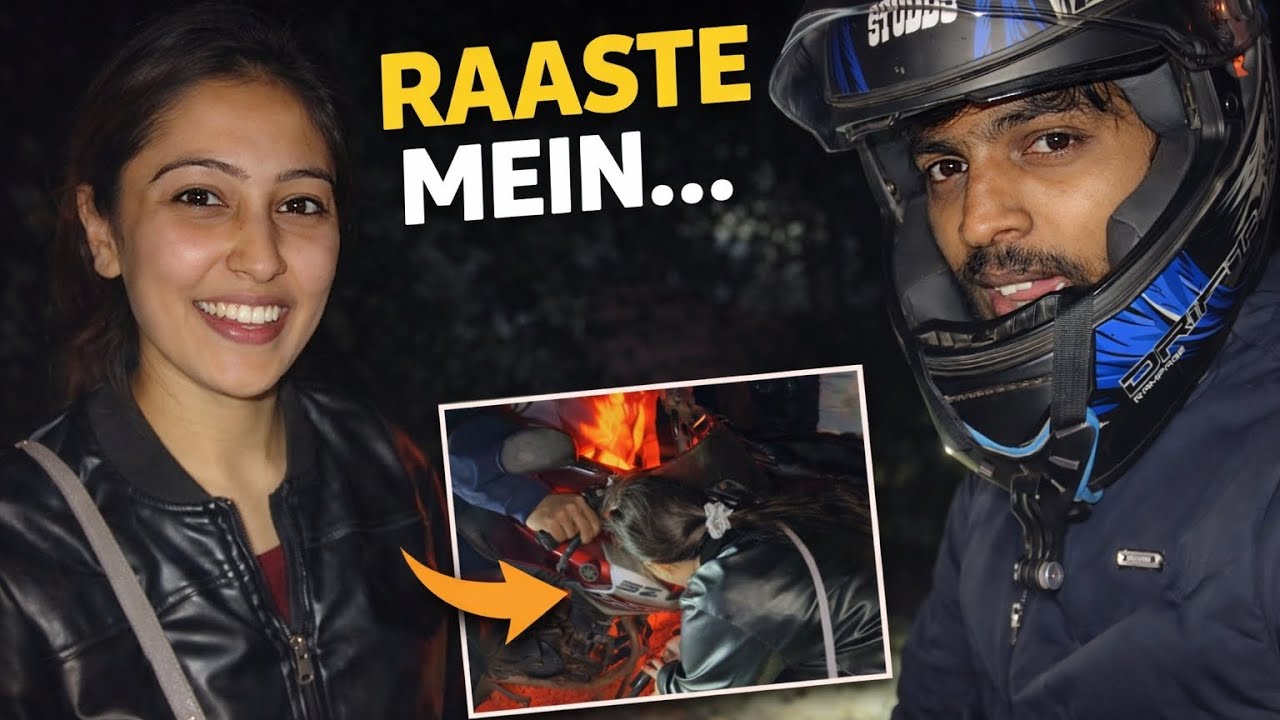 Raste Mein Bike Kharab… Phir Jo Hua ❤️..