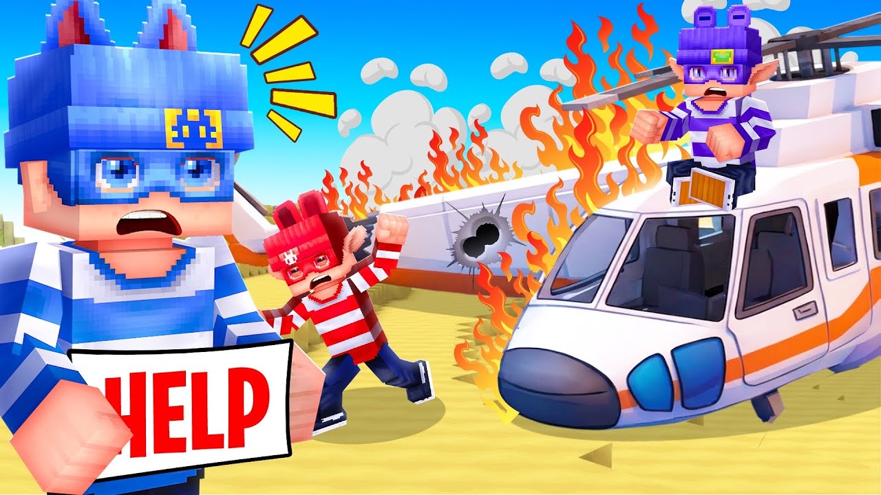 Surviving a Helicopter Crash in the Desert in HYTALE..