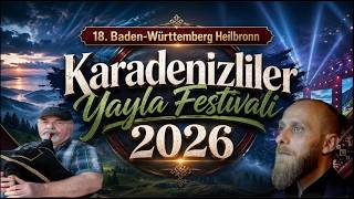 Paşa Kiraz & Şenözlü Recep Bw Karadenizliler Yayla Festivali 2026 (4K)