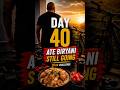 Day 40 – Ate Biryani, Changed My Training Plan | 20 KG Challenge