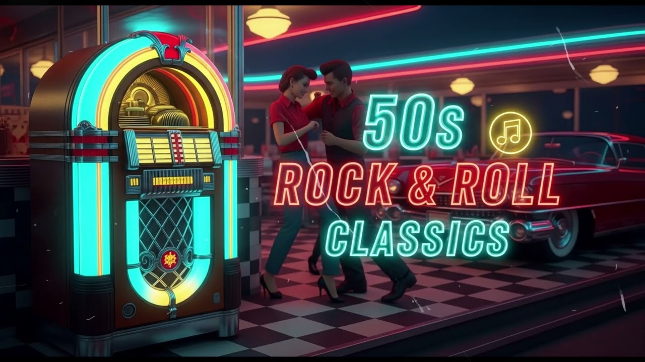 Rockabilly Jukebox 🎸 – Best Retro Rock & Roll Hits | 50s Party Nonstop