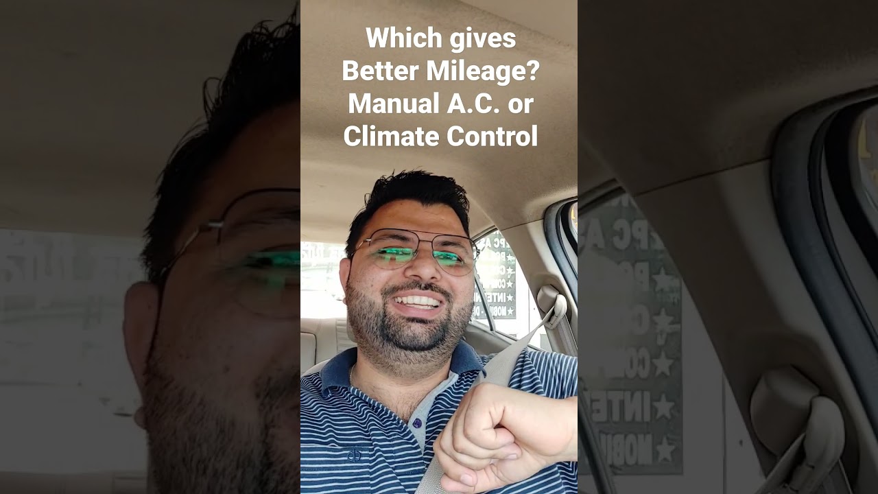 Which gives Better Mileage?Manual A.C. or Climate Control🤔🧠