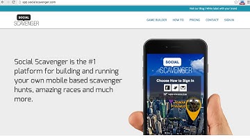 How to Build a Scavenger Hunt in 5 Minutes Using Social Scavenger