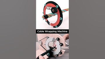 Cable Wrapping Machine #mechanical #solidworks #machine #3ddesign #mechanism #engineering #3dcad