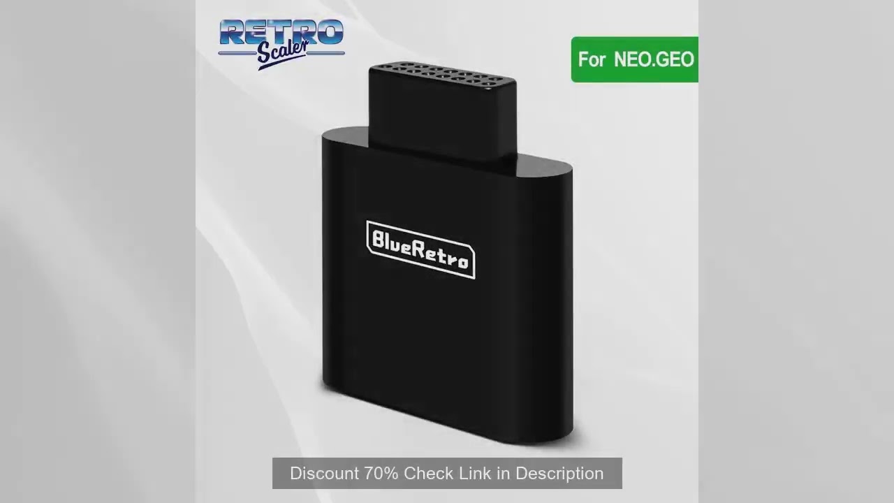 Retroscaler BlueRetro Wireless Game Controller Adapter For SNK NEO·GEO MVS AES CD CDZ Conosle for 8B