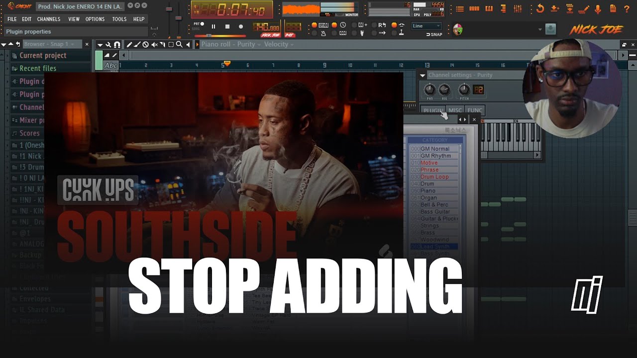 The Real Southside 808 Mafia Melody Process  Simple Notes, Dark Results