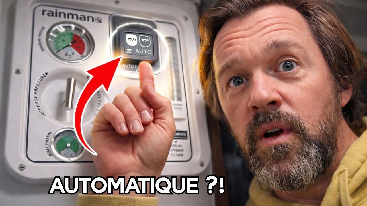 ⁣Ce dessalinisateur RAINMAN devient AUTOMATIQUE… et ça change tout