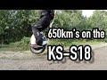 650km KS-S18 Unicycle | Catch Up Review