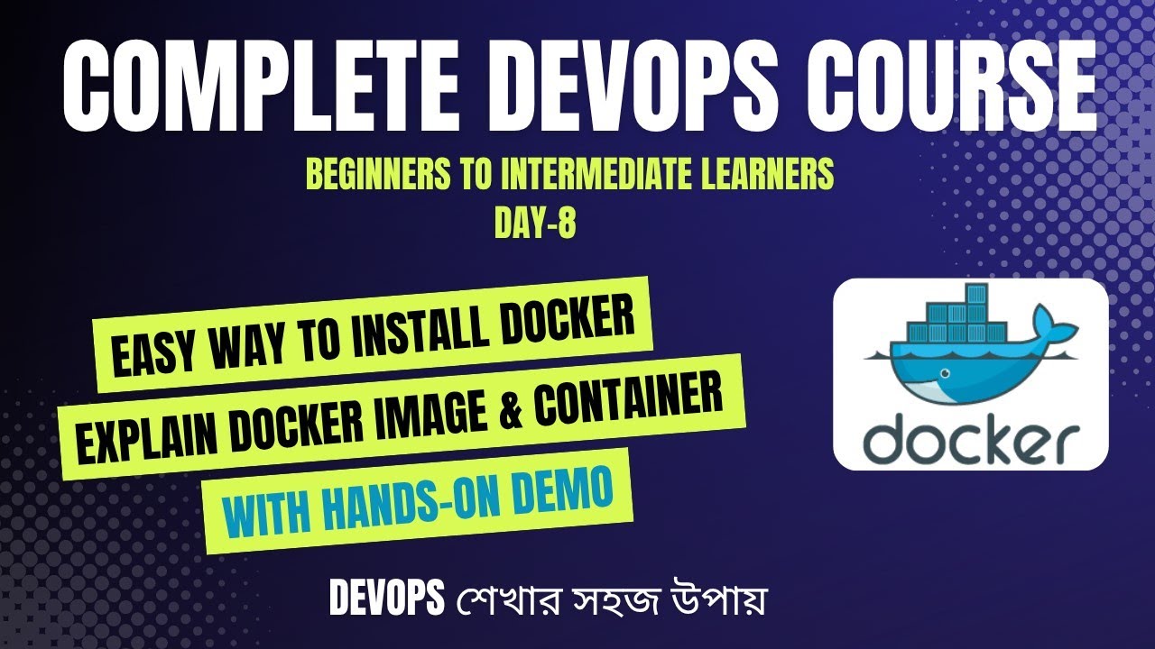 Day-08 | Explain Docker Image and Container With Hands On Demo ...