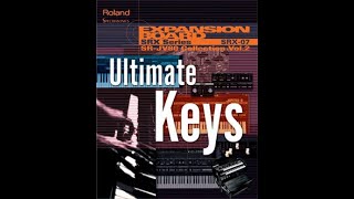 Roland SRX-07 Ultimate Keys CD-ROMとマニュアル Roland SRX-07 Ultimate Keys CD-ROMとマニュアル Roland SRX-07