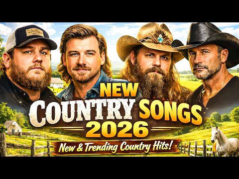New Country Songs 2026🤠New &amp; Trending Country Hits by Luke Combs, Morgan Wallen, Chris Stapleton