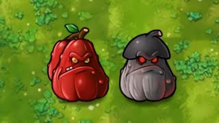 Pvz Fusion 3.2 Update New Plants 370: Cherry Squash And Doom Squash.